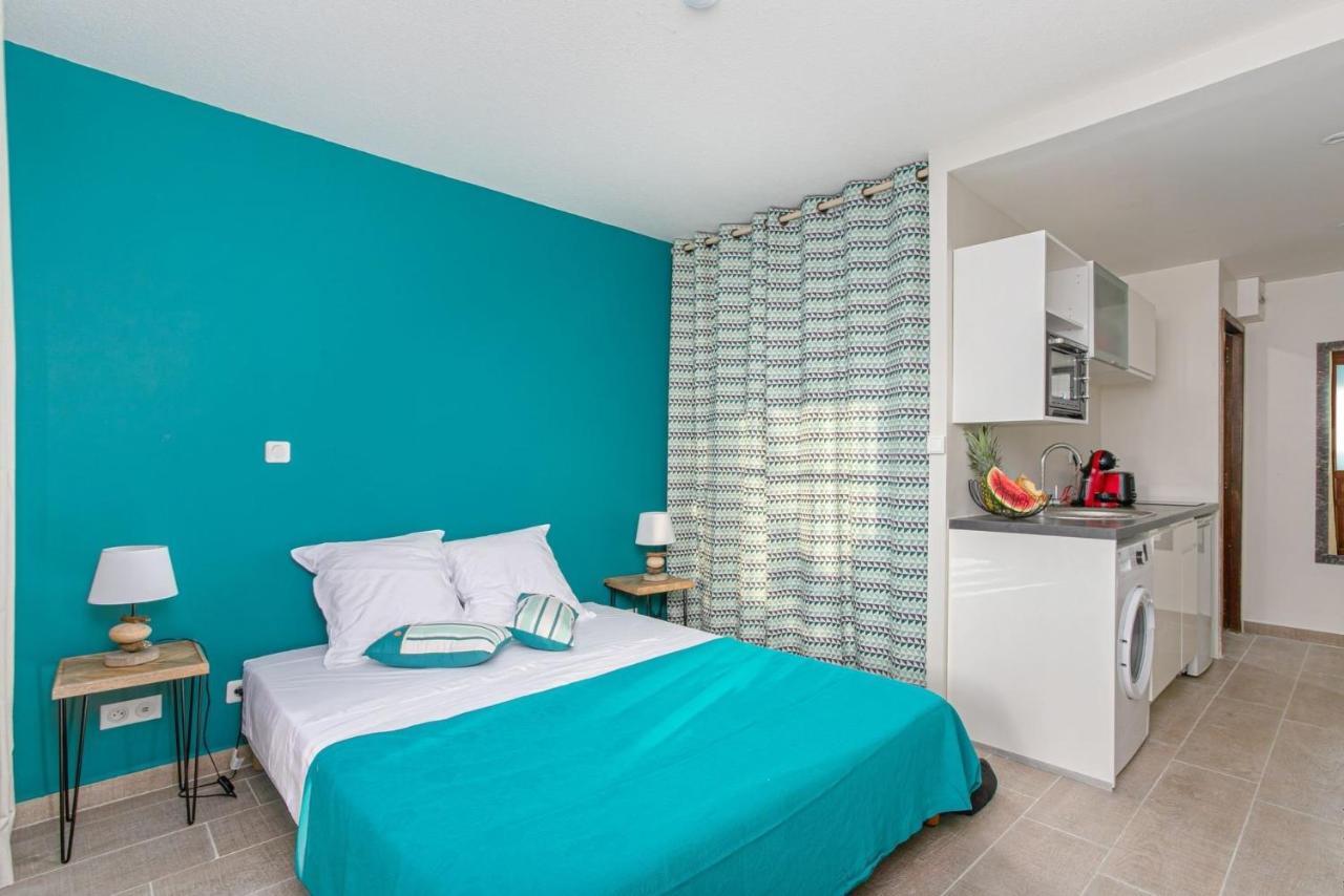 Studio Corail 5 Min A Pied De La Plage - 1Br Studio 5Min Walk From Nice Beach Sainte-Anne Exterior foto