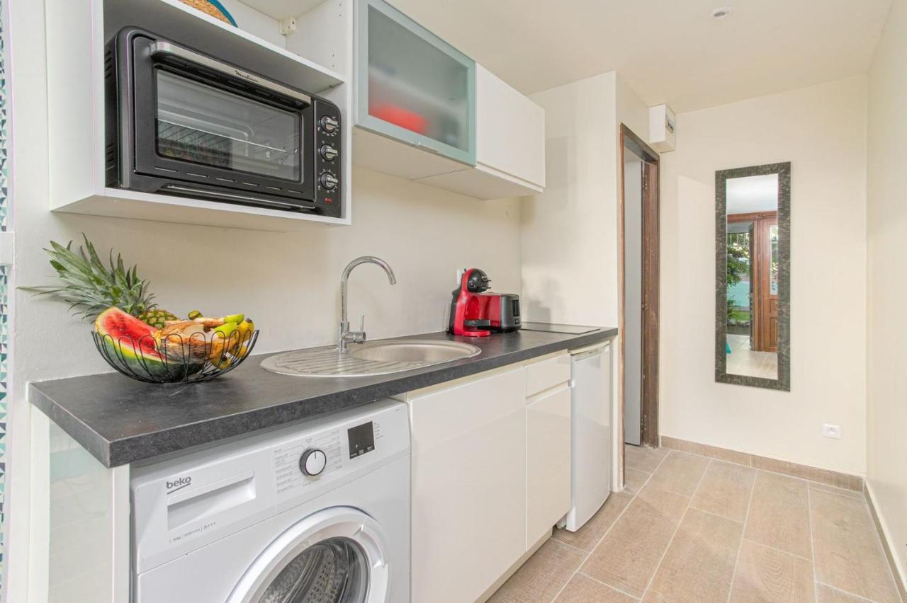 Studio Corail 5 Min A Pied De La Plage - 1Br Studio 5Min Walk From Nice Beach Sainte-Anne Exterior foto