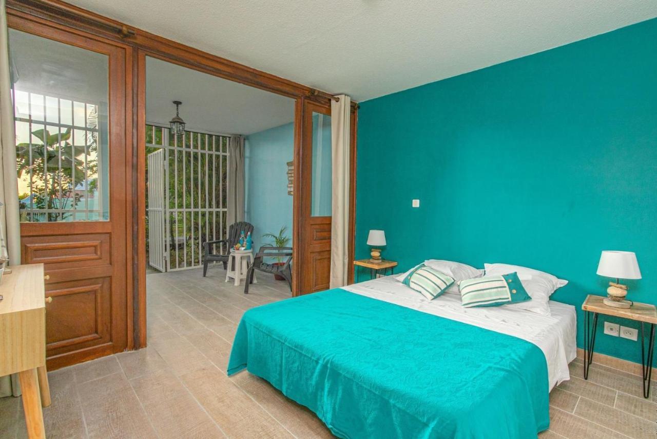 Studio Corail 5 Min A Pied De La Plage - 1Br Studio 5Min Walk From Nice Beach Sainte-Anne Exterior foto